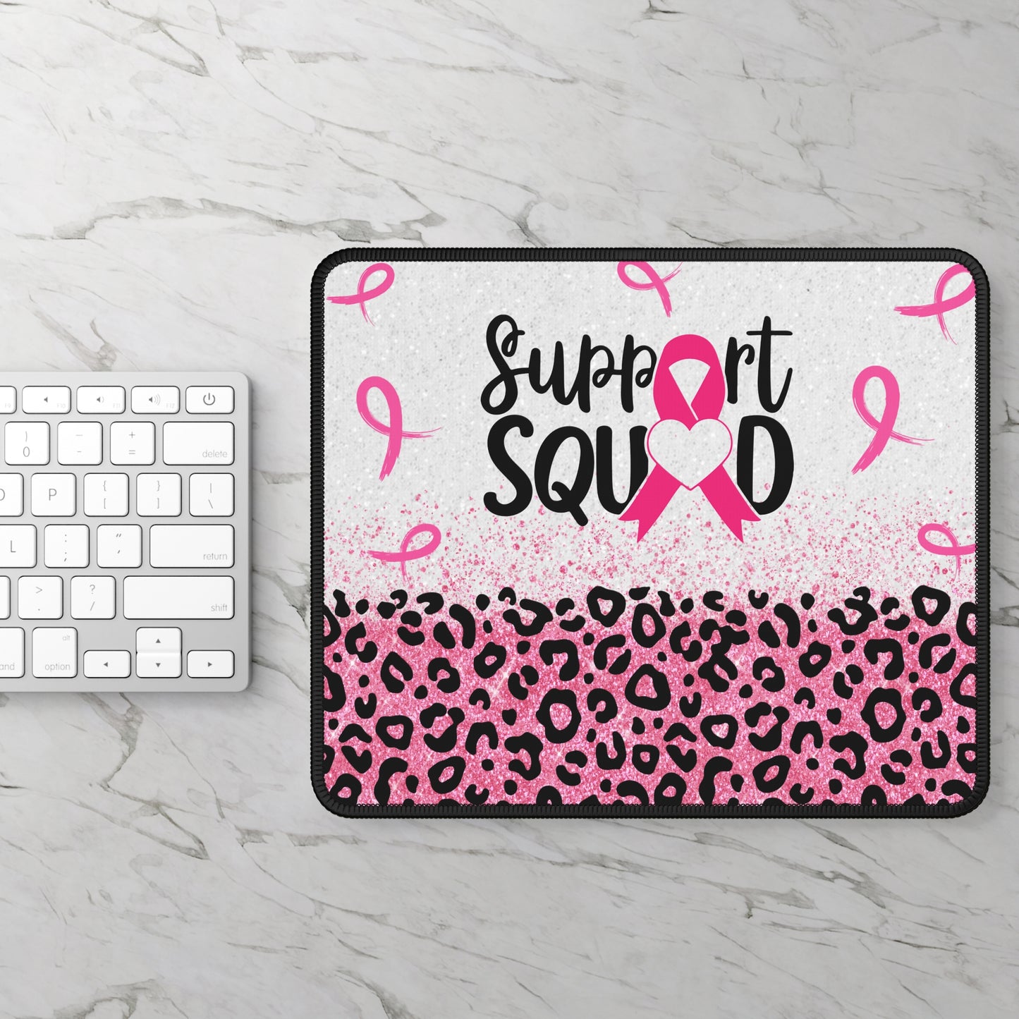 Support Squad Breast Cancer Awareness Mouse Pad