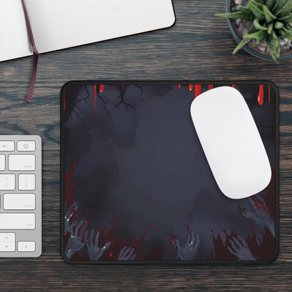 Zombie Blood Night Mouse Pad