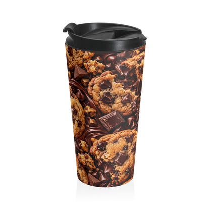 Chocolate Chip Cookie Overload Stainless Steel Travel Mug