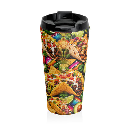 Taco Fiesta Stainless Steel Travel Mug