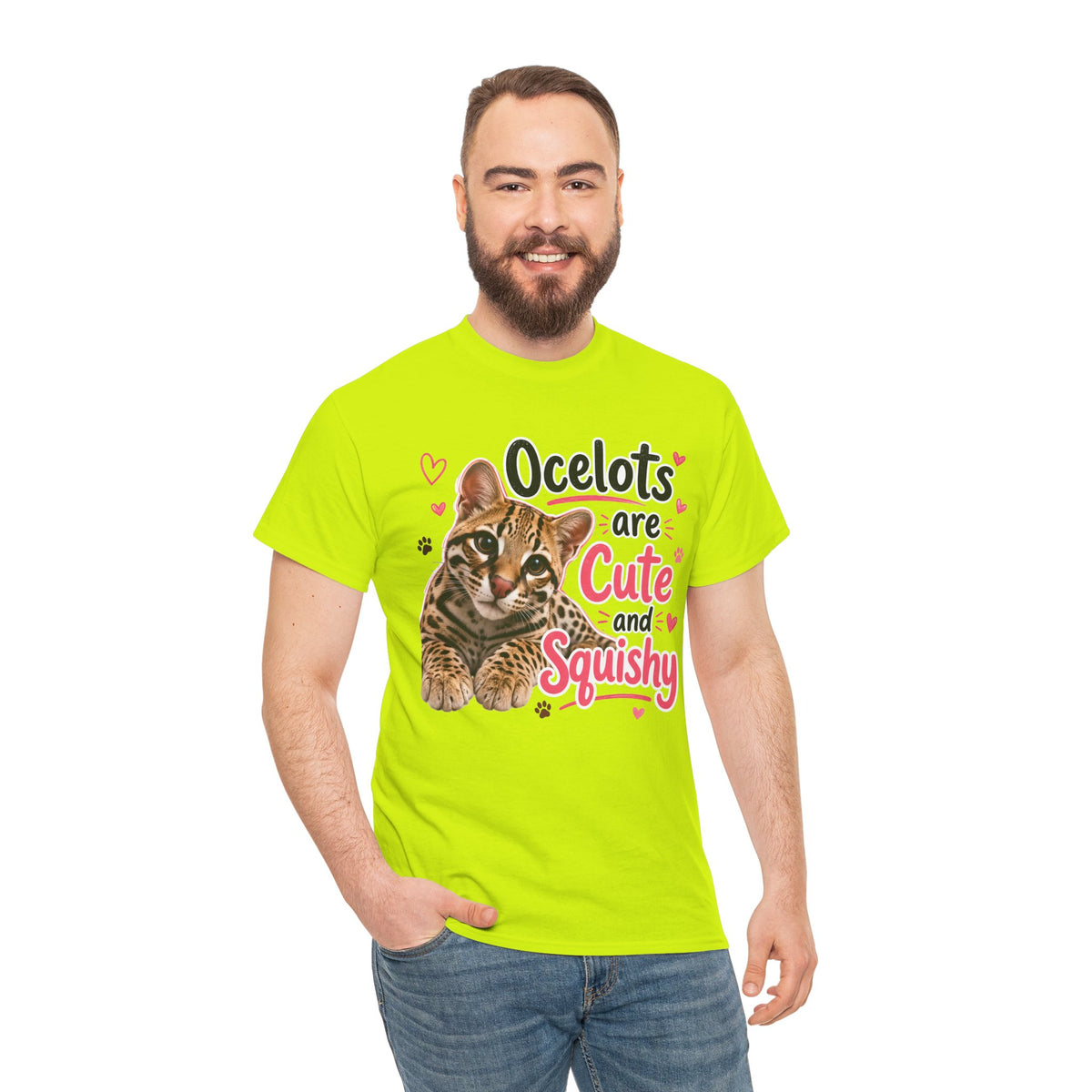 Ocelots Are Cute and Squishy T-Shirt