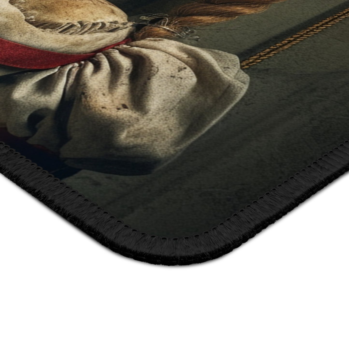 Porcelain Stitch Doll Mouse Pad