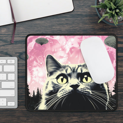 UFO Cat Mouse Pad