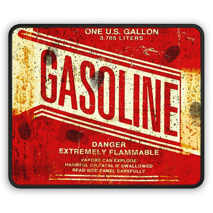 Vintage Gasoline Sign Mouse Pad