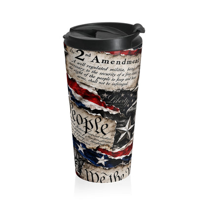 We The People 2nd Amendment Stainless Steel Travel Mug