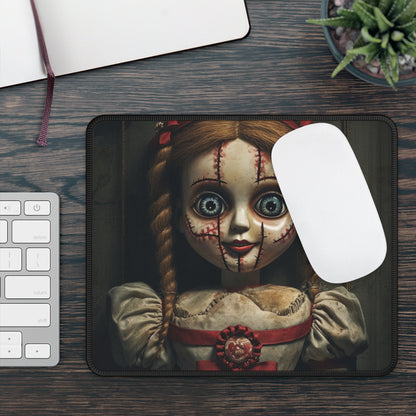 Haunted Stitch Doll Mouse Pad