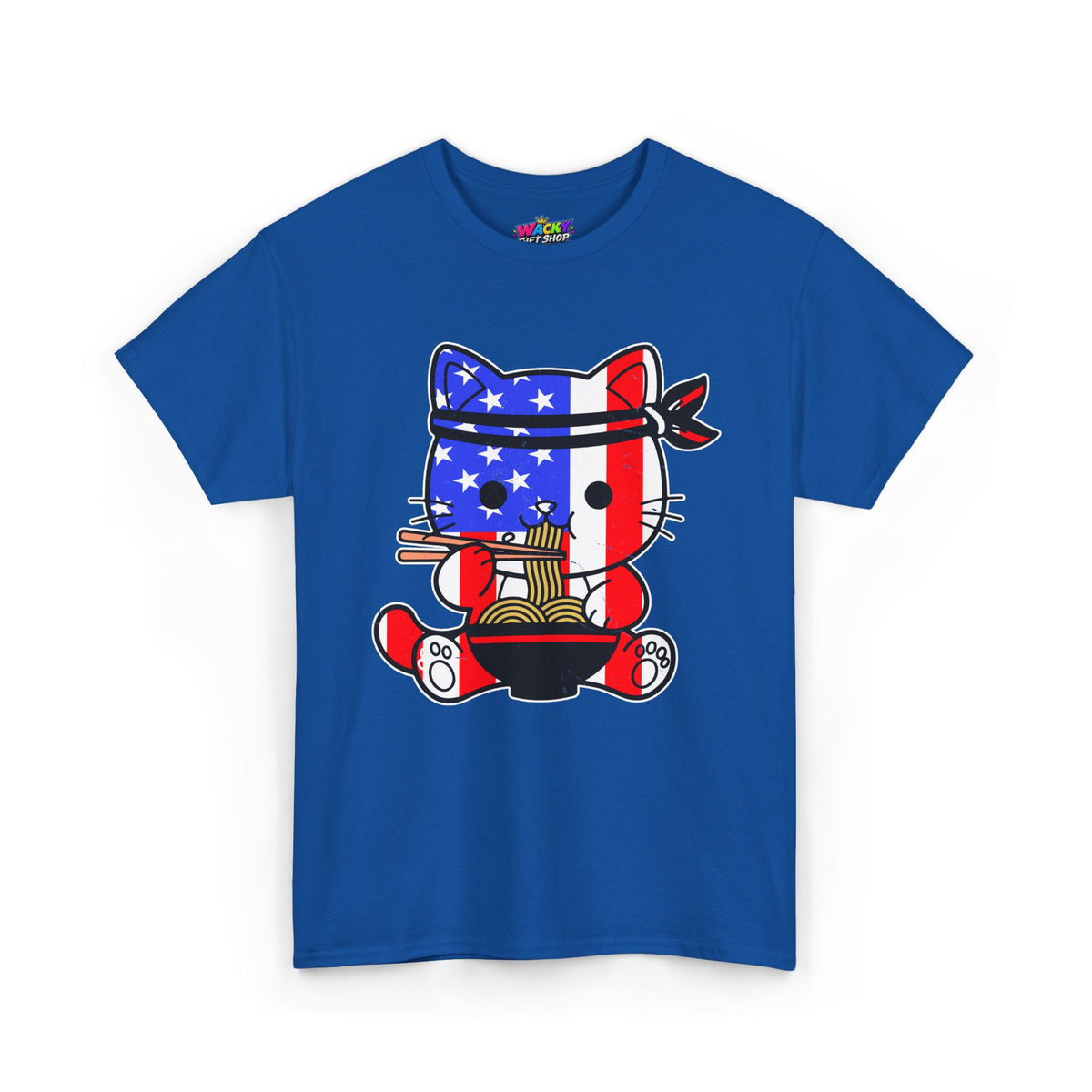 Patriotic Ramen Cat T-Shirt