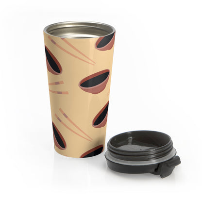 Chopsticks and Bowls Travel Mug