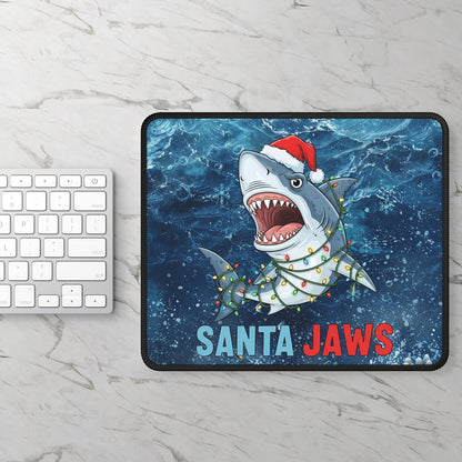 Santa Jaws Mouse Pad