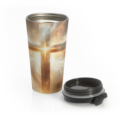 Radiant Cross Travel Mug