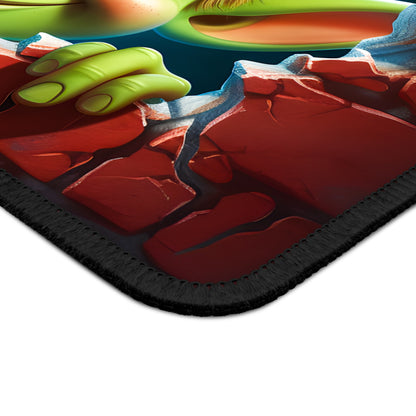 Sneaky Christmas Goblin Mouse Pad
