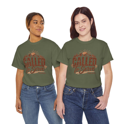Called to Serve Mark 10:45 Christian T-Shirt