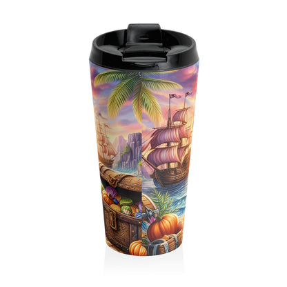 Pirate Guinea Pig Travel Mug