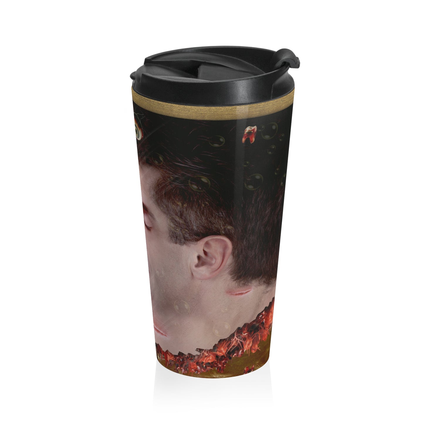 Haunted Head Travel Mug