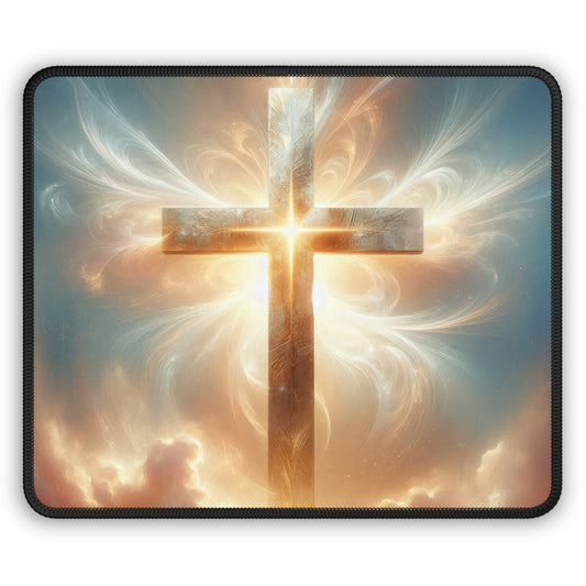 Radiant Cross Mouse Pad
