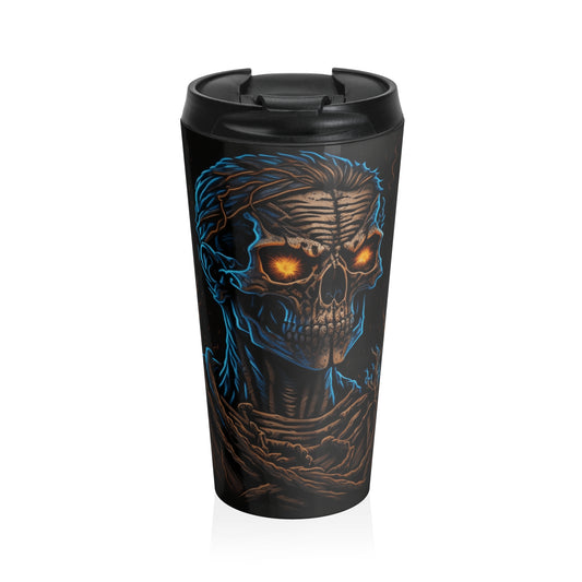 Infernal Skull Stainless Steel Travel Mug – 15oz