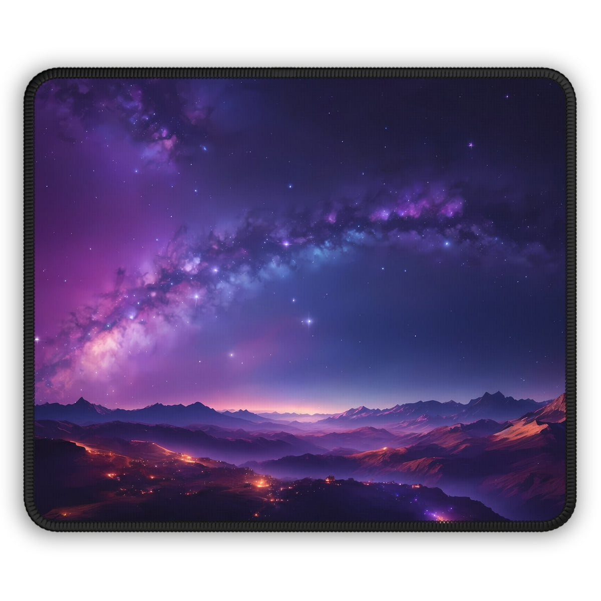 Purple Mountain Galaxy Mouse Pad