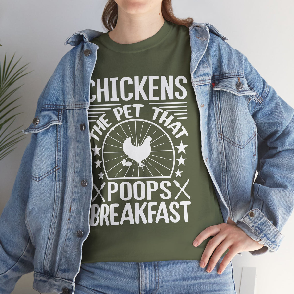 Chickens: The Pet That Poops Breakfast T-Shirt