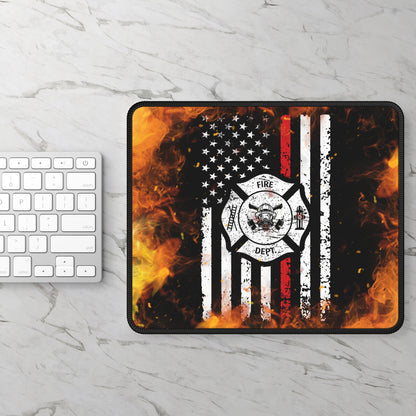 Firefighter Thin Red Line Mouse Pad