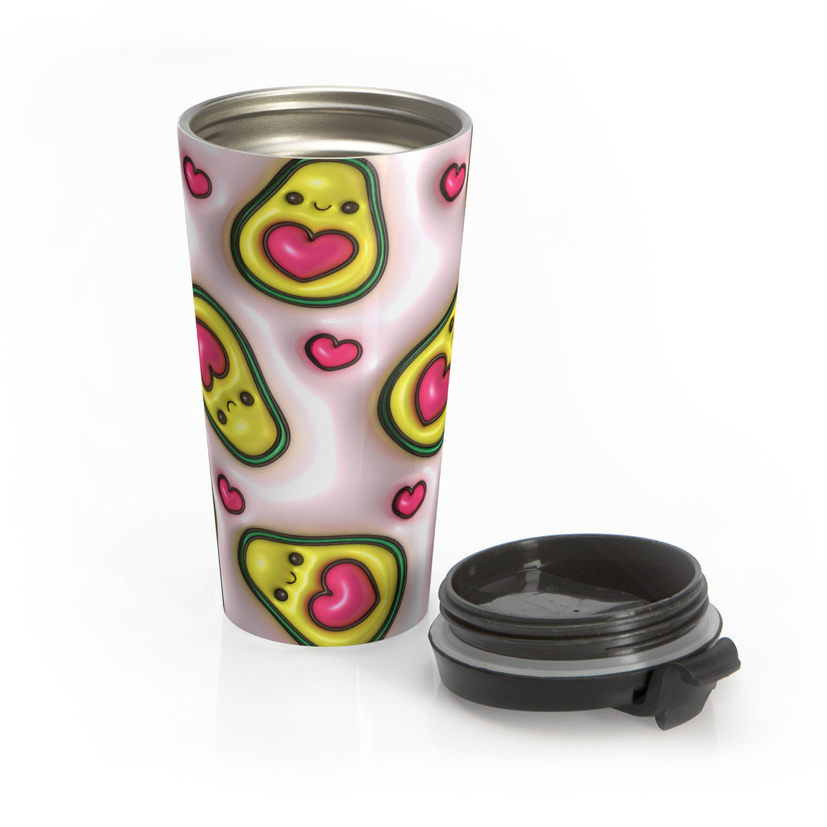 Avocado Love Stainless Steel Travel Mug