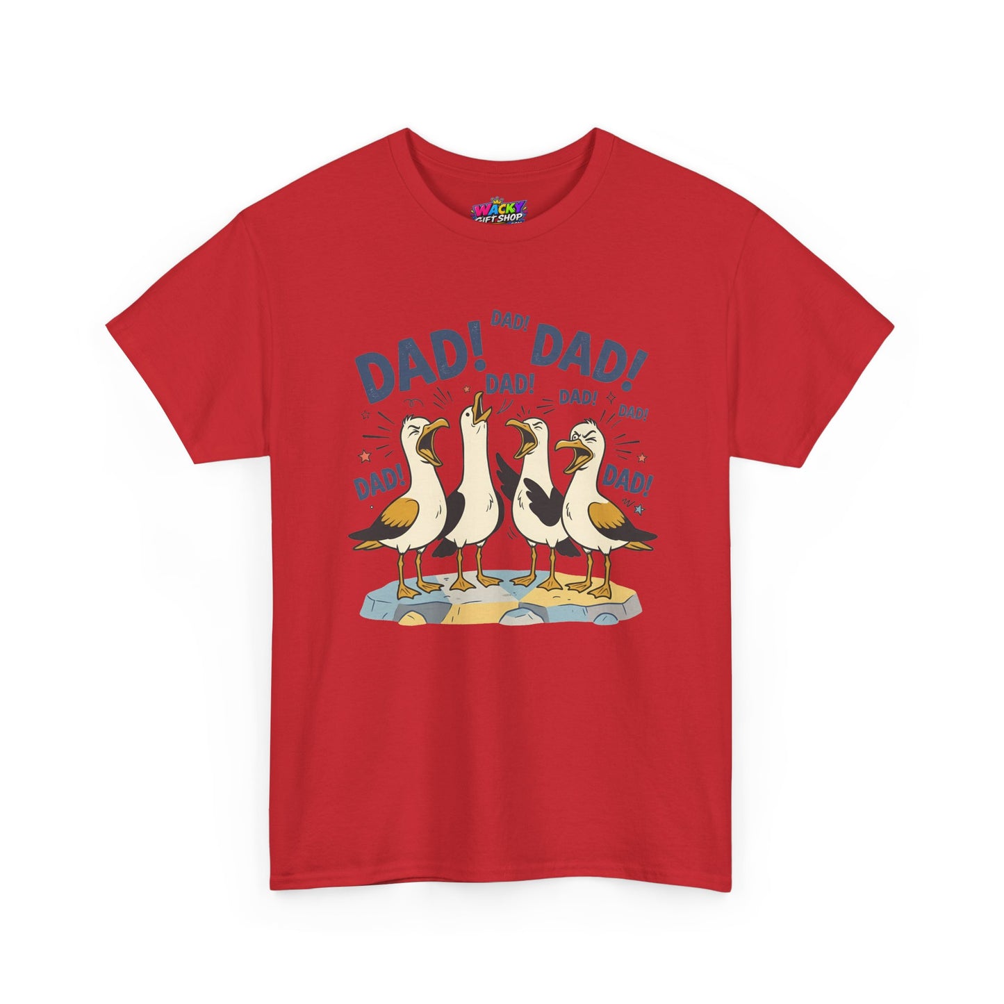 Dad Dad Dad Seagull T-Shirt