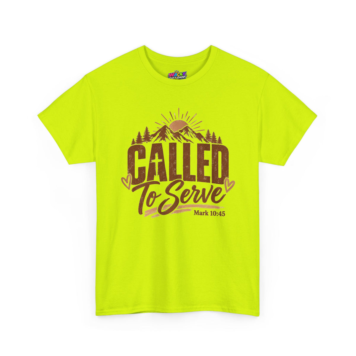 Called to Serve Mark 10:45 Christian T-Shirt