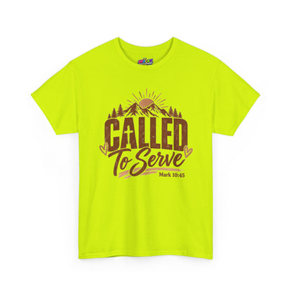 Called to Serve Mark 10:45 Christian T-Shirt
