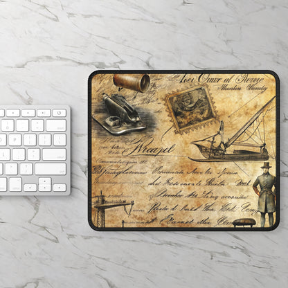 Vintage Victorian Collage Mouse Pad
