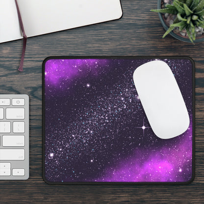 Amethyst Galaxy Drift Mouse Pad