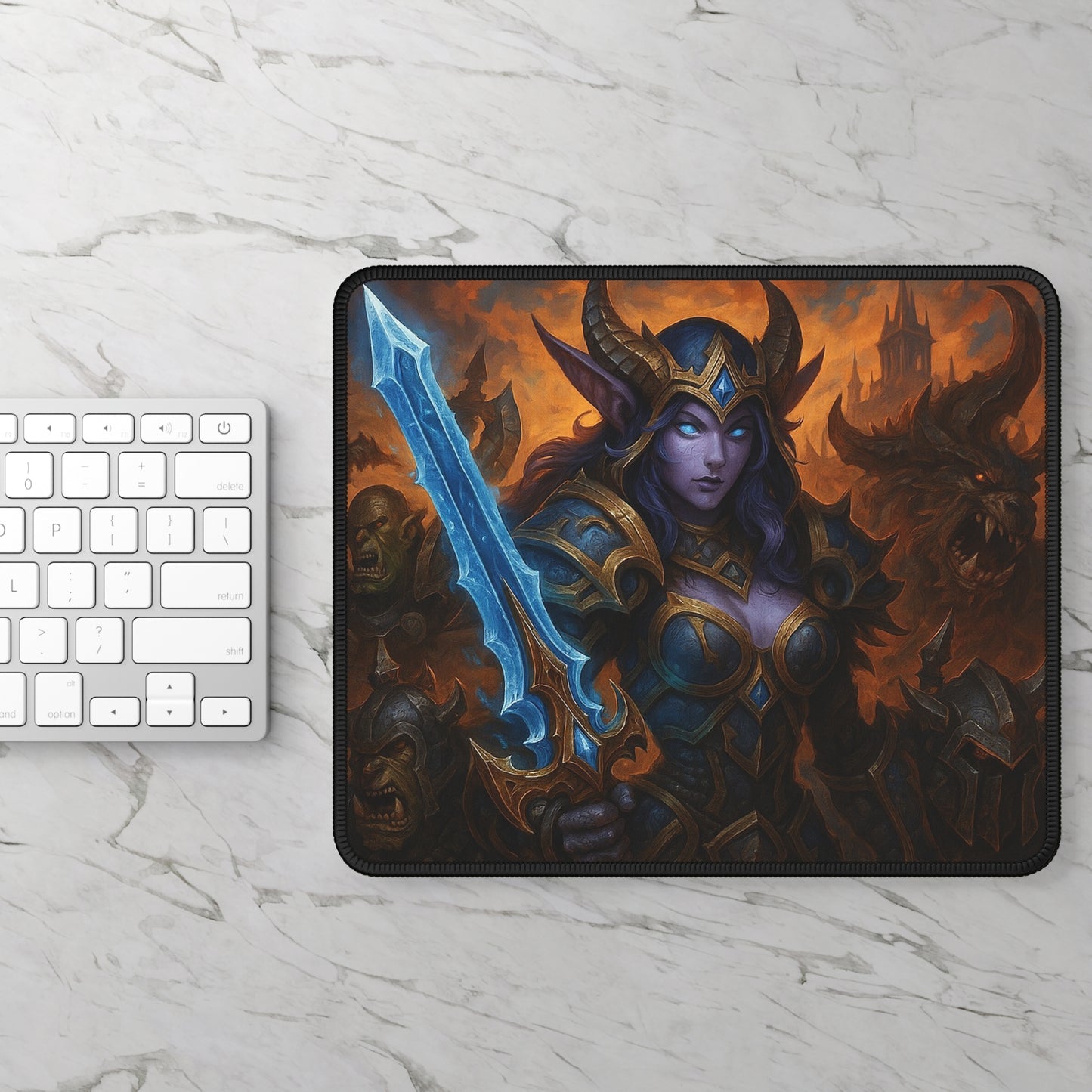 Frostblade Shadow Queen Mouse Pad