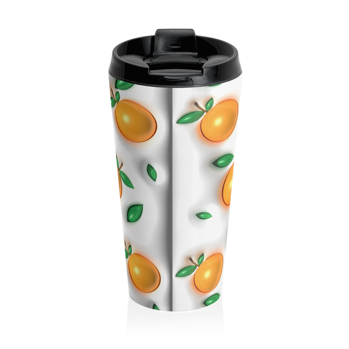 Orange You Glad Citrus Stainless Steel Travel Mug