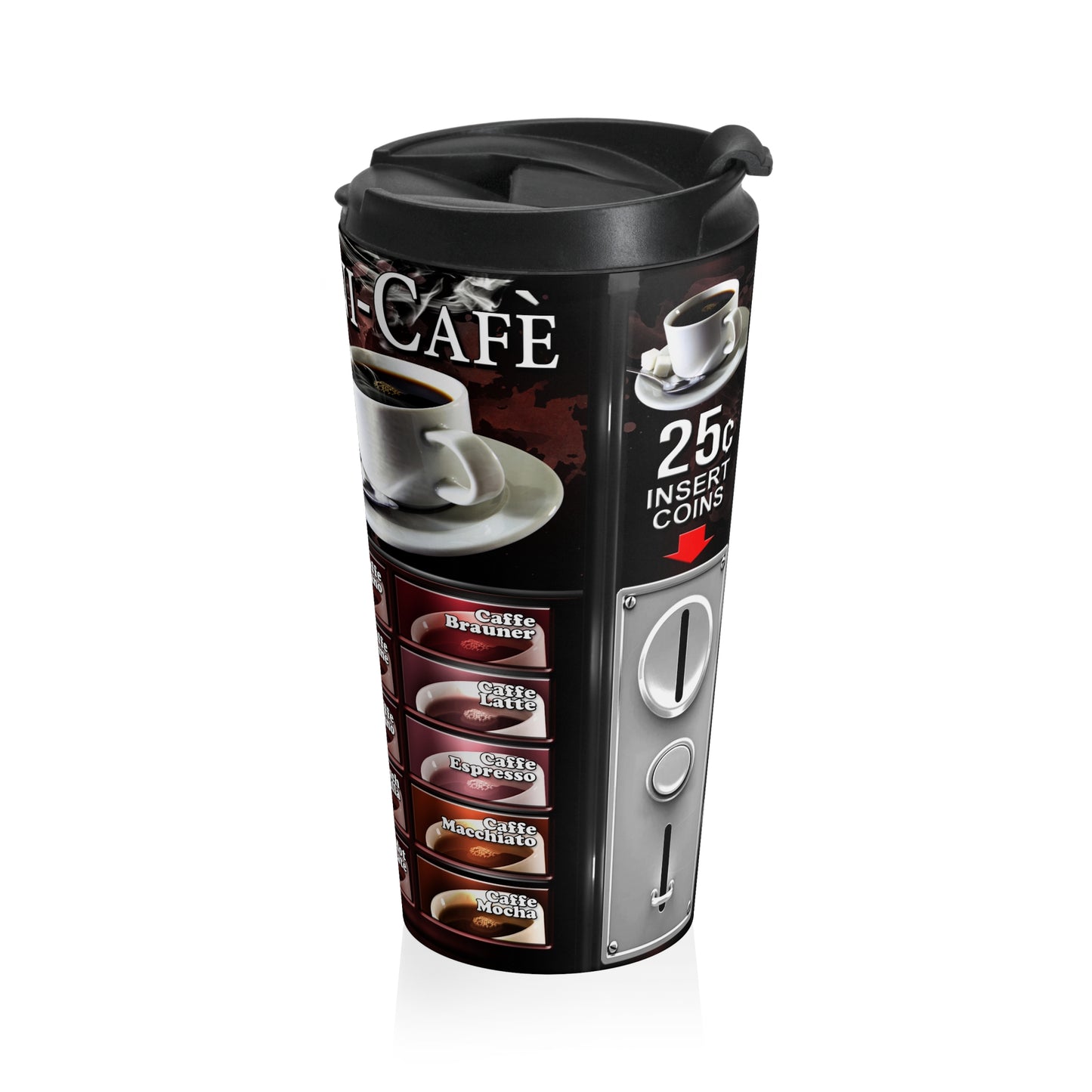 Hot Liquid Dispenser Travel Mug