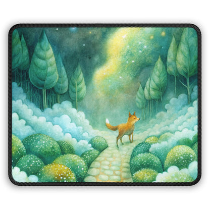 Enchanted Fox Forest Mouse Pad