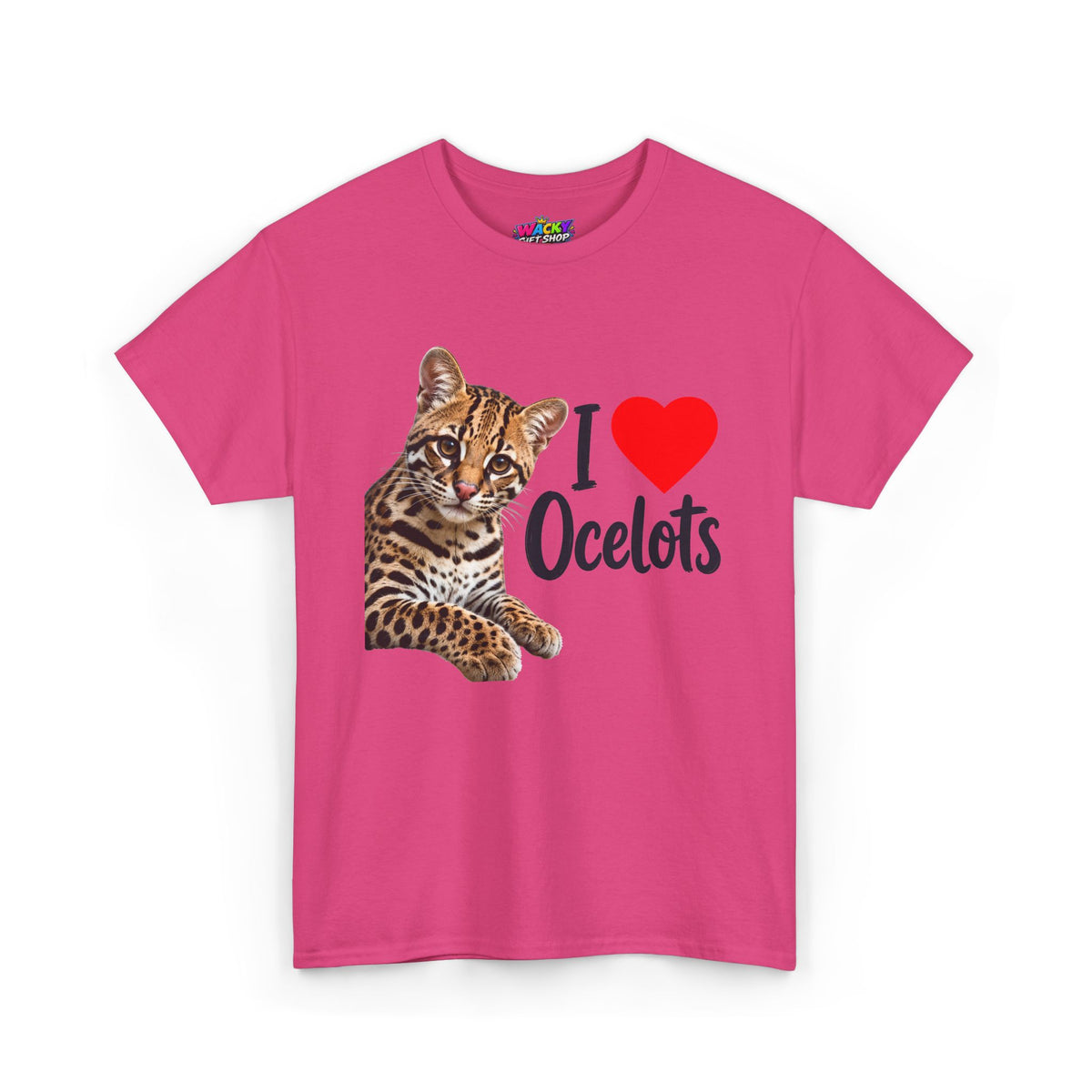 I Love Ocelots T-Shirt