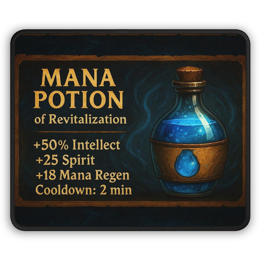 Mana Potion of Revitalization Mouse Pad