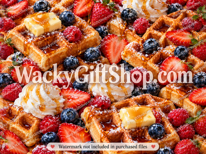 Food Collection #1 | 5 Digital Tumbler Wrap Designs