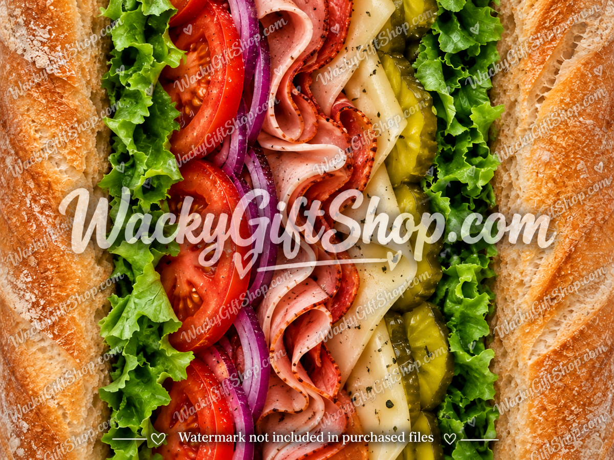 Food Collection #1 | 5 Digital Tumbler Wrap Designs
