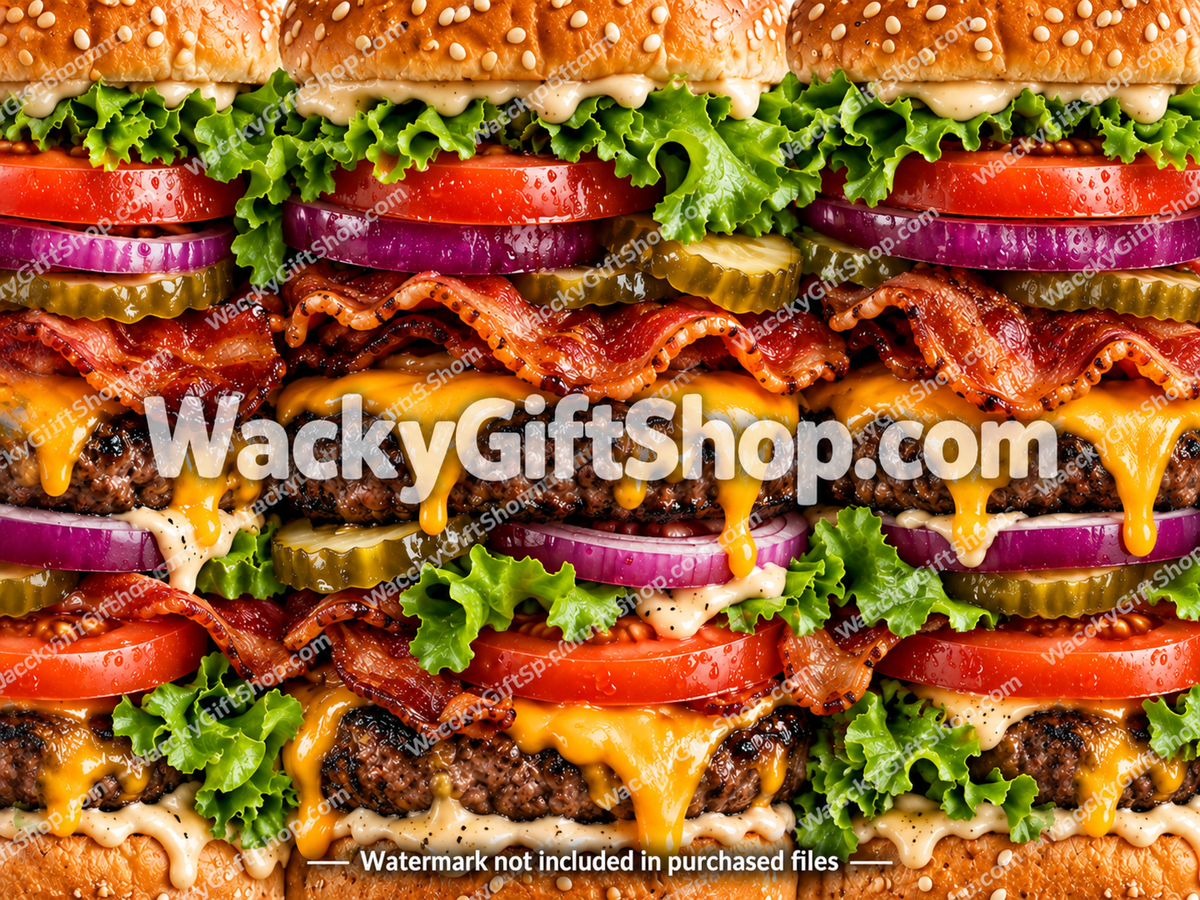 Food Collection #2 | 5 Digital Tumbler Wrap Designs