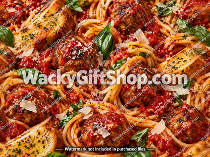 Food Collection #2 | 5 Digital Tumbler Wrap Designs
