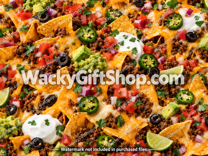 Food Collection #2 | 5 Digital Tumbler Wrap Designs